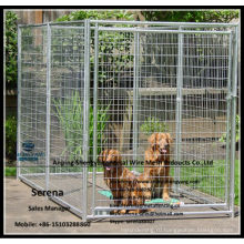 Горячий гальванизированный сварные сетки панели портативный собаки забор
